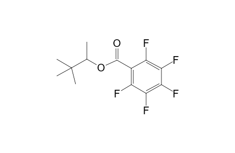 3,3-Dimethylbutan-2-yl 2,3,4,5,6-pentafluorobenzoate