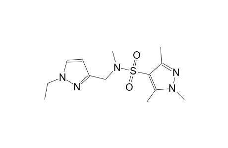 1H-pyrazole-4-sulfonamide, N-[(1-ethyl-1H-pyrazol-3-yl)methyl]-N,1,3,5-tetramethyl-