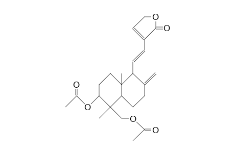 14-Deoxy-11,12-didehydro-andrographolide diacetate