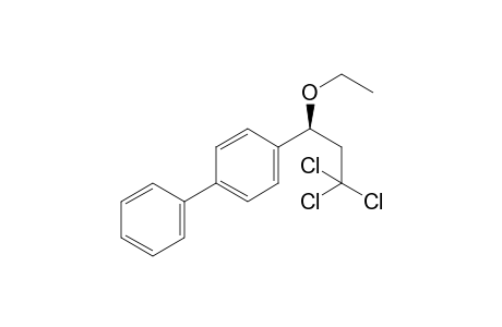 1-phenyl-4-[(1S)-3,3,3-trichloro-1-ethoxy-propyl]benzene