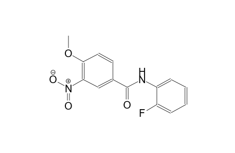 N-(2-fluorophenyl)-4-methoxy-3-nitrobenzamide