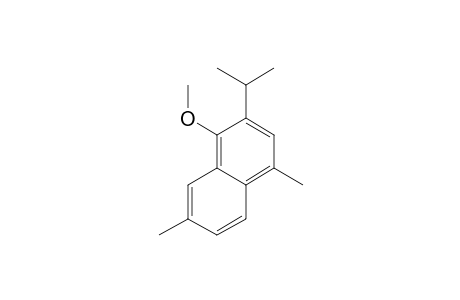 Naphthalene, 1-methoxy-4,7-dimethyl-2-(1-methylethyl)-