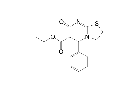 5-Phenyl-7-oxothiazolidino[3,2-a]dihydropyrimidine-6-ethylcarboxylate