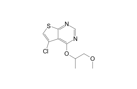 Thieno[2,3-d]pyrimidine, 5-chloro-4-(2-methoxy-1-methylethoxy)-