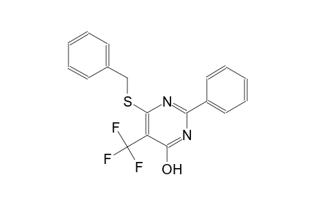 6-(benzylsulfanyl)-2-phenyl-5-(trifluoromethyl)-4-pyrimidinol