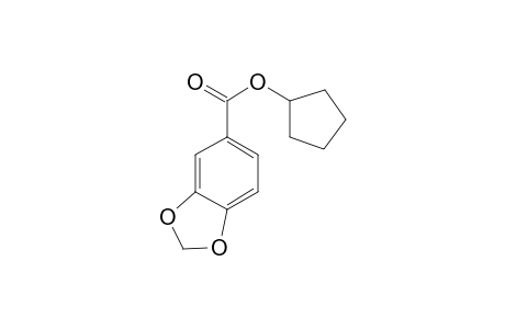 Cyclopentyl-3,4-methylenedioxy benzoate