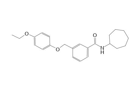 N-cycloheptyl-3-[(4-ethoxyphenoxy)methyl]benzamide