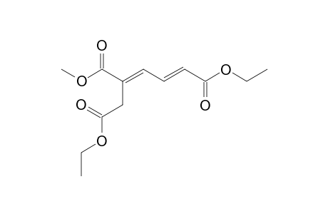Diethyl (2E,4E)-5-(methoxycarbonyl)hepta-2,4-diendioate