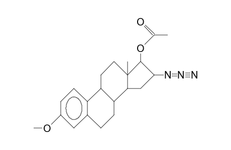 3-Methoxy-16a-azido-17a-acetoxy.delta. 1,3,5(10)-estratriene