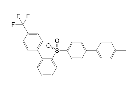 2-(4'-Methylbiphenyl-4-ylsulfonyl)-4'-(trifluoromethane)biphenyl