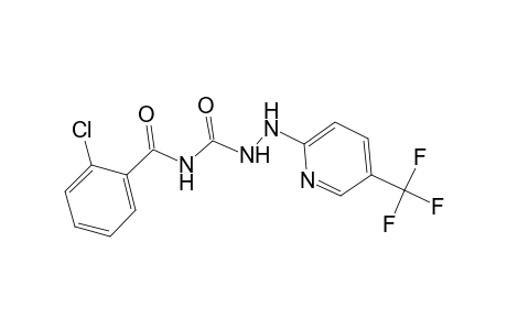 Semicarbazide, 4-(2-chlorobenzoyl)-1-(5-trifluoromethyl-2-pyridyl)-