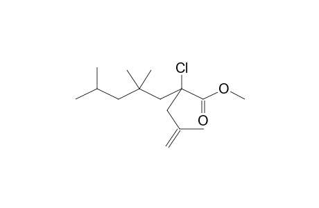 METHYL 2-CHLORO-2-(2-METHYLALLYL)-4,4,6-TRIMETHYLHEPTANOATE