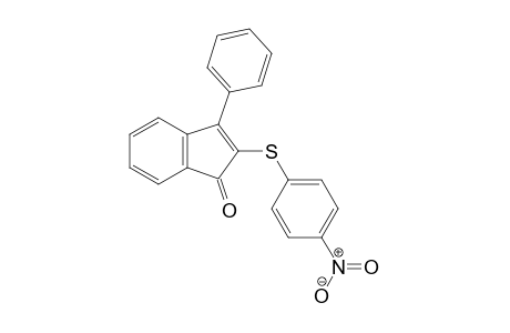 2-(4-nitrophenylthio)-3-phenylindenone