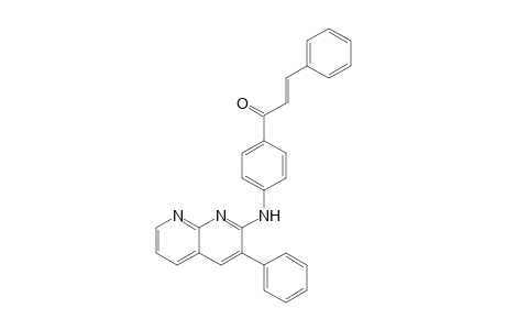 2-(4-Cinnamoylphenylamino)-3-phenyl-1,8-naphthyridine