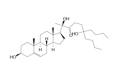 (20R)-26,27-Dipropyl-3.beta.,20,25-trihydroxy-cholest-5-en-22-one