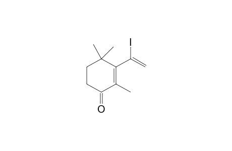 3-(1-iodoethenyl)-2,4,4-trimethylcyclohex-2-en-1-one