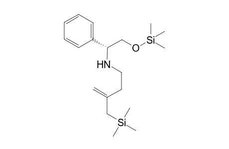 N-[1-Phenyl-2-(trimethylsilyoxy)ethyl]-3-(trimethylsilylmethyl)-3-butenamine