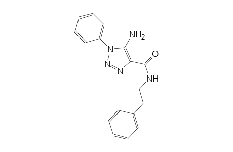 1H-1,2,3-triazole-4-carboxamide, 5-amino-1-phenyl-N-(2-phenylethyl)-