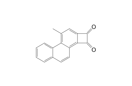 9-Methylcyclobuta[a]phenanthrene-1,2-dione