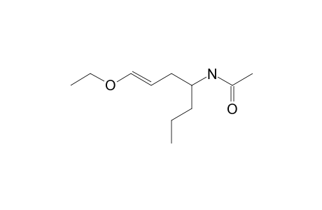 (E)-N-(1-ETHOXY-HEPT-1-EN-4-YL)-ACETAMIDE
