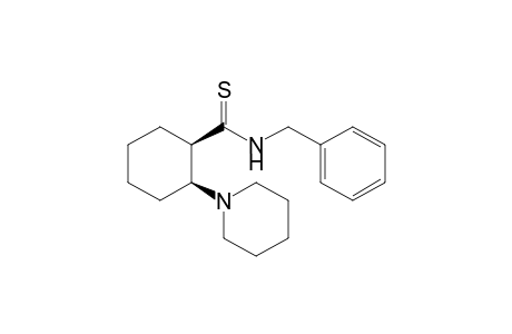 cis-2-Piperidin-1-ylcyclohexanecarbothioic acid benzylamide