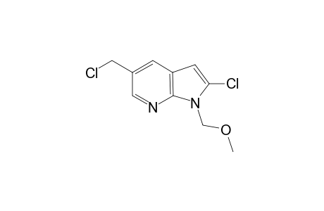 2-Chloro-5-(chloromethyl)-1-(methoxymethyl)-1H-pyrrolo[2,3-b]pyridine