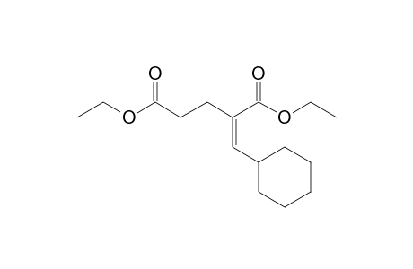 Diethyl 2-(cyclohexylmethylene)pentanedioate