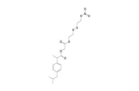 2-[2-[[2-(NITROOXY)-ETHYL]-DISULFANYL]-ETHOXY]-2-OXO-ETHYL-2-(4-ISOBUTYLPHENYL)-PROPANOATE
