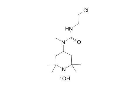 4-[N(2)-(2'-Chloroethyl)-N(1)-methylureido]-2,2,6,6-tetramethylpiperidine - 1-Oxide