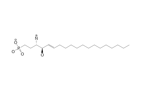(2R,3S,4E)-(2-AMINO-3-HYDROXYNONADEC-4-EN-1-YL)-PHOSPHONIC-ACID