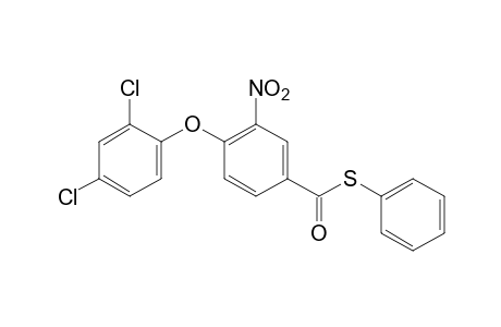4-(2,4-dichlorophenoxy)-3-nitrothiobenzoic acid, S-phenyl ester