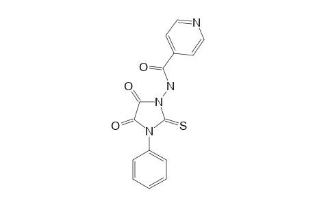 N3-(4,5-DIOXO-3-PHENYL-2-THIOXO-1-IMIDAZOLIDINYL)-ISONICOTINAMIDE