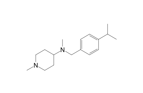 (4-isopropylbenzyl)-methyl-(1-methyl-4-piperidyl)amine