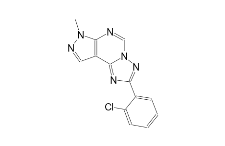 2-(2-chlorophenyl)-7-methyl-7H-pyrazolo[4,3-e][1,2,4]triazolo[1,5-c]pyrimidine