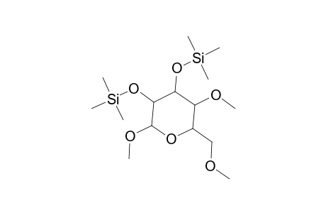 .alpha.-D-Glucopyranoside, methyl 4,6-di-O-methyl-2,3-bis-O-(trimethylsilyl)-