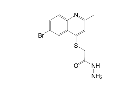 2-[(6-bromo-2-methyl-4-quinolinyl)sulfanyl]acetohydrazide