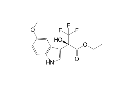 (R)-Ethyl 3,3,3-trifluoro-2-hydroxy-2-(5-methoxy-indol-3-yl)propanoate