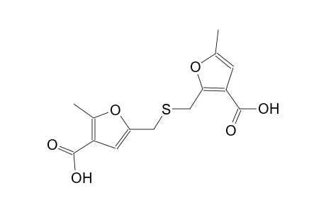 5-({[(3-carboxy-5-methyl-2-furyl)methyl]sulfanyl}methyl)-2-methyl-3-furoic acid