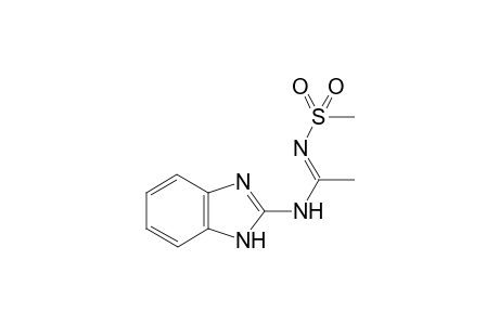 (E)-N-(1H-Benzimidazol-2-yl)-N'-(methylsulfonyl)acetimidamide