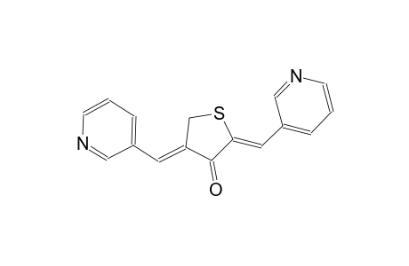 (2Z,4Z)-2,4-bis(3-pyridinylmethylene)dihydro-3(2H)-thiophenone
