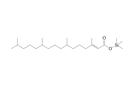 (E)-3,7,11,15-tetramethyl hexadec-2-enoic acid trimethylsilyl ester