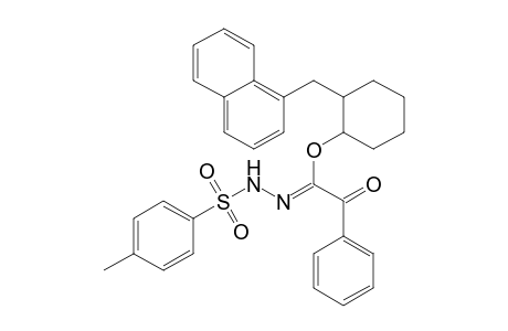 2-[1'-Naphthylmethyl]cyclohexyl 2-oxo-2-phenylacetate - tosylhydrazone