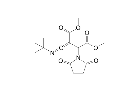 Dimethyl 2-[(tert-butylimino)methylene]-3-(2,5-dioxo-1-pyrrolidinyl)succinate