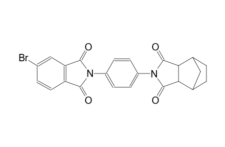 4-[4-(5-bromo-1,3-dioxo-1,3-dihydro-2H-isoindol-2-yl)phenyl]-4-azatricyclo[5.2.1.0~2,6~]decane-3,5-dione