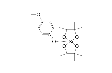 N-OXY-4-METHOXY-PYRIDINIUM-BIS-(TETRAMETHYLETHYLENEDIOXY)-SILICONATE