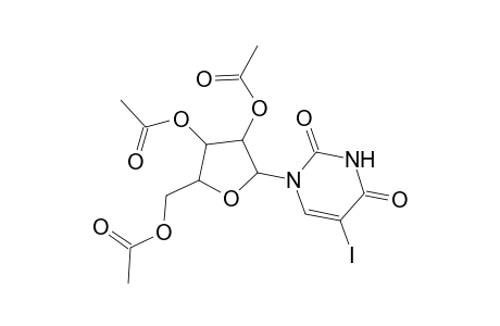 1-.beta.d-Triacetylribofuranosyl-5-iodouracil