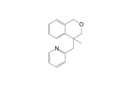 4-Methyl-4-(2-pyridylmethyl)-3,4-dihydro-1H-benzo[c]pyran