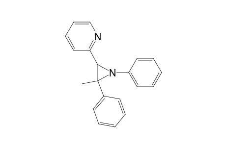 2-(3-Methyl-1,3-diphenyl-2-aziridinyl)pyridine