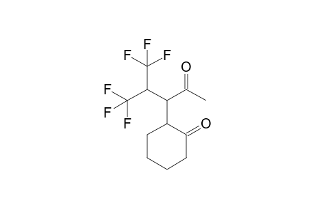 5,5,5-Trifluoro-3-(2'-oxocyclohexyl)-4-(trifluoromethyl)-2-pentanone