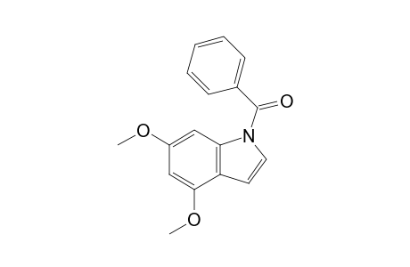 (4,6-dimethoxy-1-indolyl)-phenylmethanone